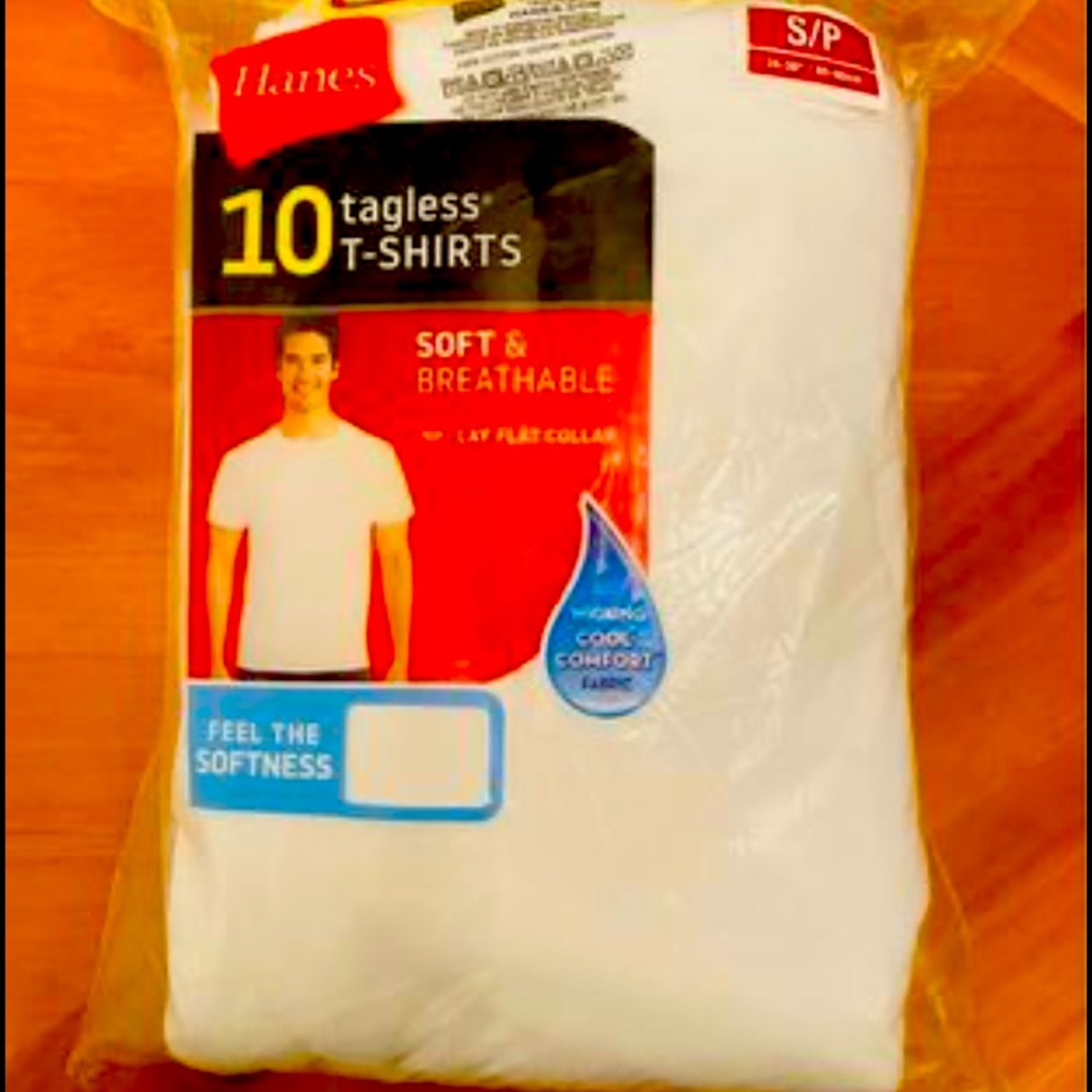 Hanes Super Value Pack of 10 shirts